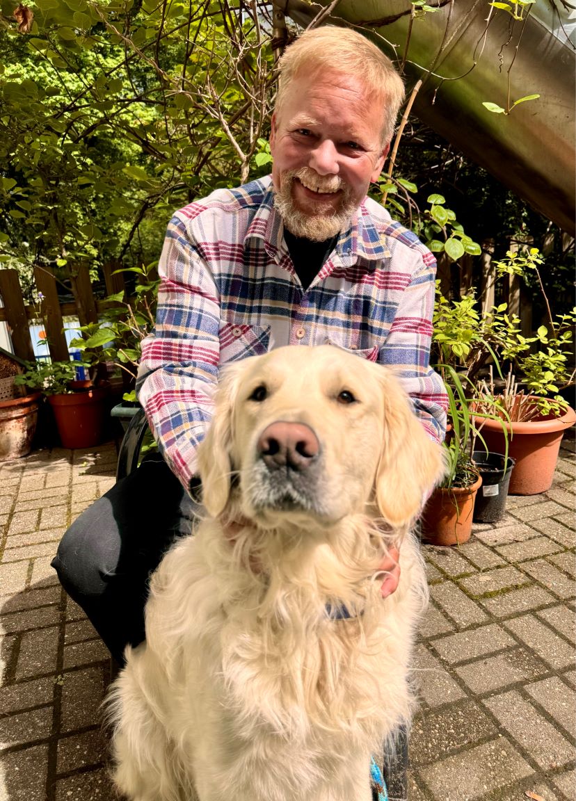 Jochen mit Archie